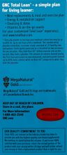 GNC - Total Lean® BURN 60 完美纖體 60粒/ 樽