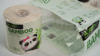 AGREEN - 1800 優質3層竹漿卷紙 12卷 / 抽