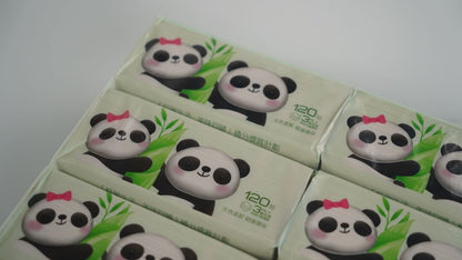 AGREEN - 360 優質3層竹漿軟抽紙巾 8包 / 抽